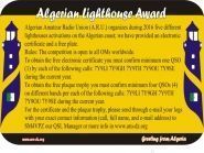 Algerian Lighthouse Award