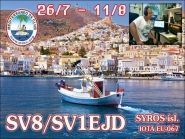 SV8/SV1EJD Syros Island