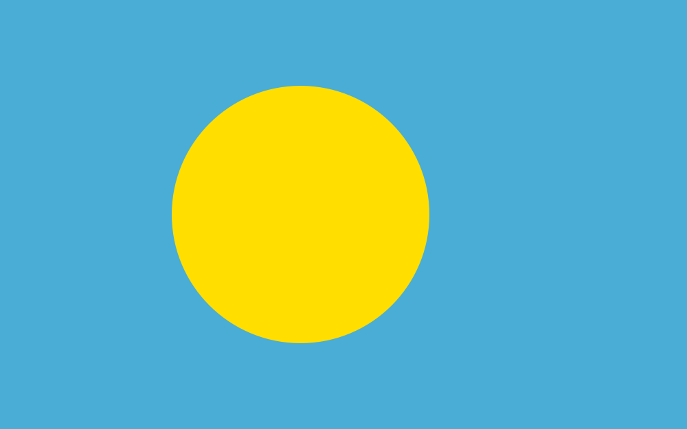 Палау Флаг Палау