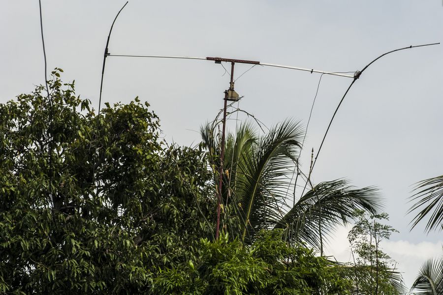 Sri Lanka The home-made rotary beam antenna for 14 MHz 