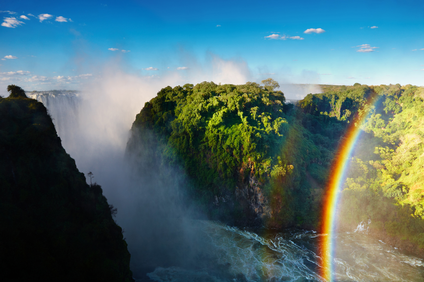 Зимбабве Z21LS Туристические достопримечательности Водопад Виктория