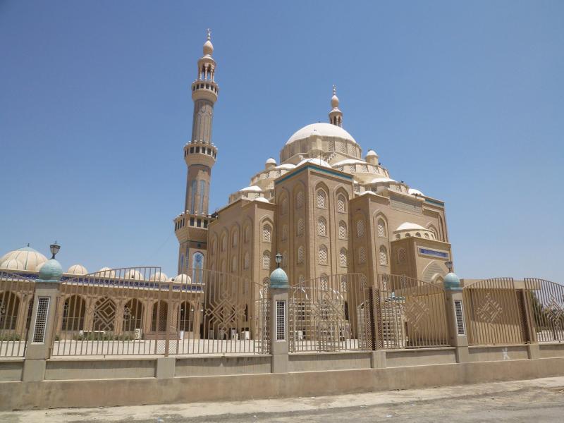 Ирак IT9ADT/YI9 Туристические достопримечательности Мечеть, Эрбил.