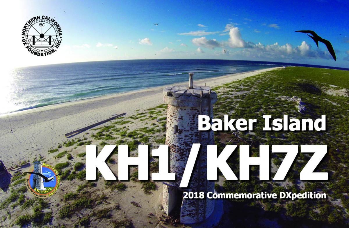 video qsl kh1/kh7z baker island