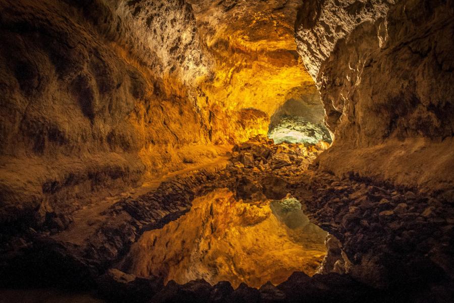 Остров Лансароте EA8/DL6RO DX Новости Куевас Лос Вердос Зеленые пещеры.
