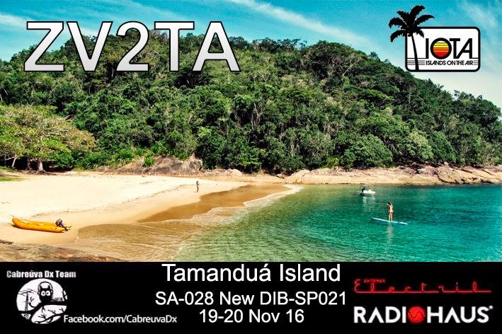 Остров Тамандуа ZV2TA 
