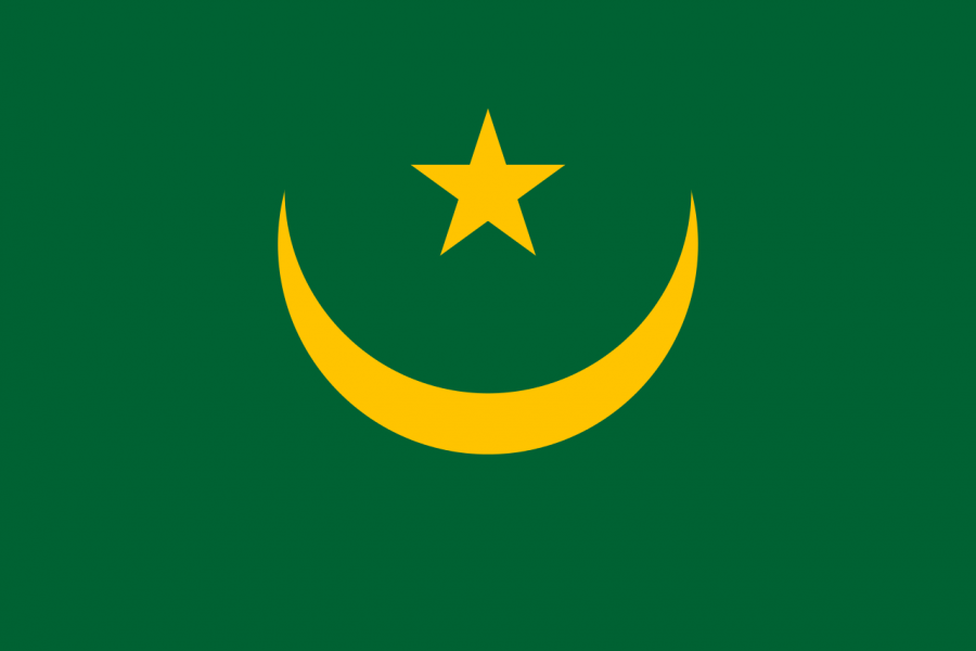 Остров Тидра Мавритания 5T5TI Государственный флаг