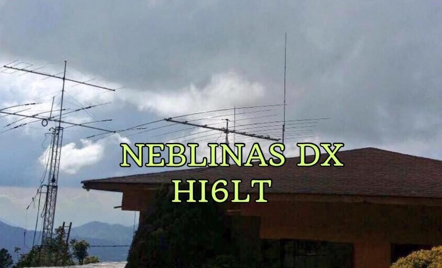 HI6LT Constanza, Dominican Republic. Antennas.