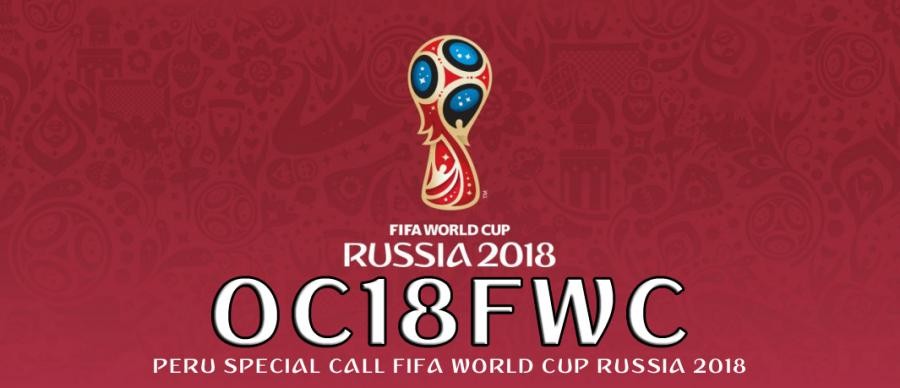 OC18FWC Lima, Peru. FIFA World Cup 2018 Russia