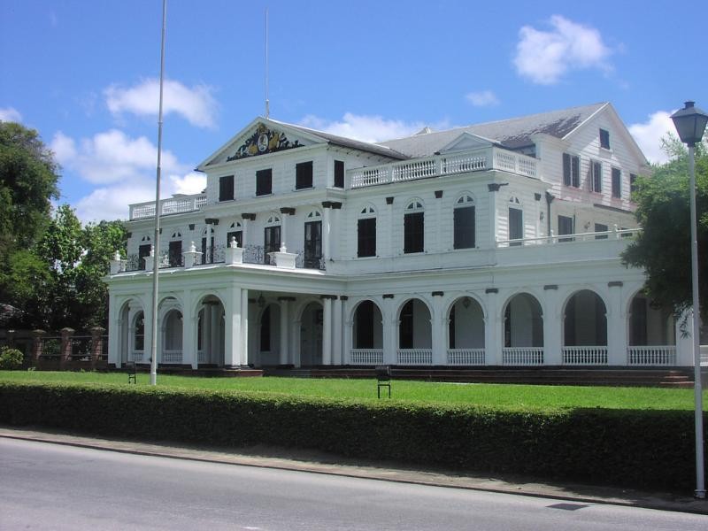 PZ1EL President Palace, Paramaribo, Suriname
