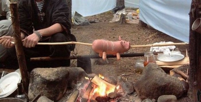 Pig and Sausage