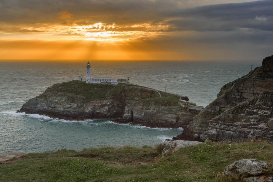 MW0DHF/P South Stack lighthouse, Holy Island, Anglesey, Wales.