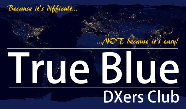 True Blue DXers Club Logo