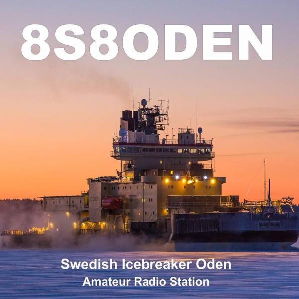 8S8ODEN Icebreaker Oden, Amateur Radio Station
