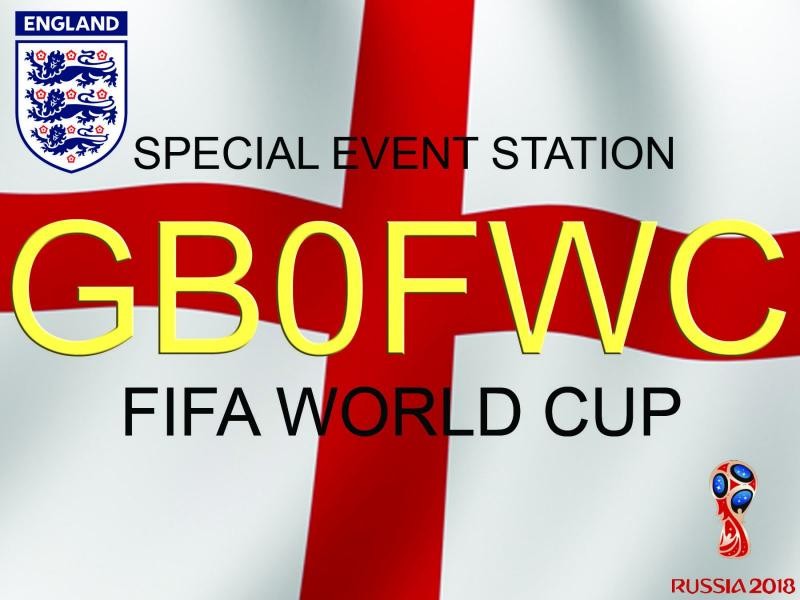 GB0FWC Paul Swingewood, Birmingham, England. FIFA World Cup 2018