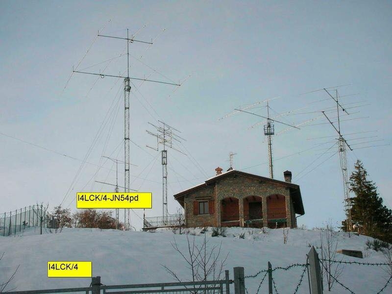 I4LCK Franco Armenghi Antennas. Italy.