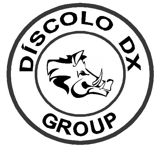 XR208A XR208B XR208C XR208D Discolo DX Group Logo, Chile.