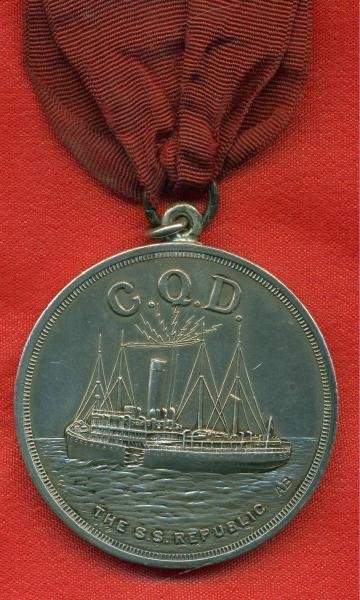 GB0CQD Rhosybol, Anglesey, Wales. Marconi CQD Medal