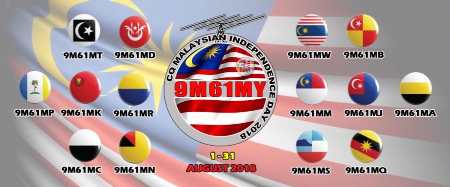 9M DXC 61 Anniversary Independence Malaysia