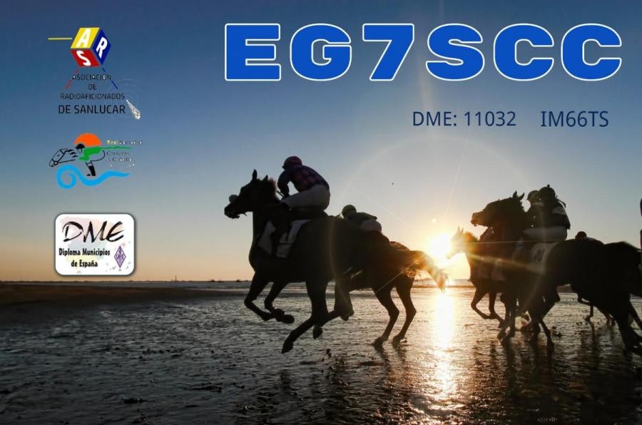 EG7SCC Sancular de Barrameda, Horse Race 2018, Spain.