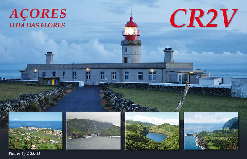 CR2V Flores Island IOTA EU - 089 QSL