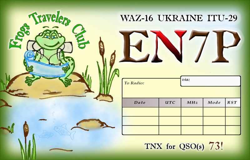 EN7P Frogs Travelers Club, Ukraine.