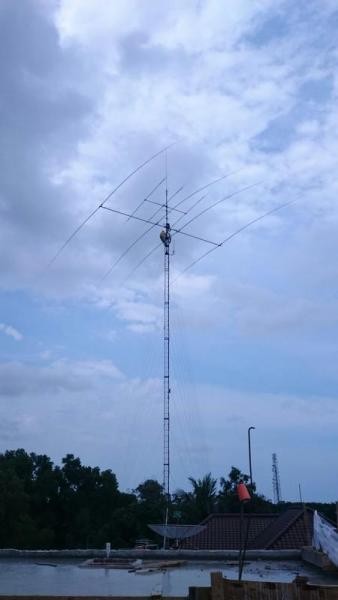YE4IDL Bangka Island, Indonesia Antennas