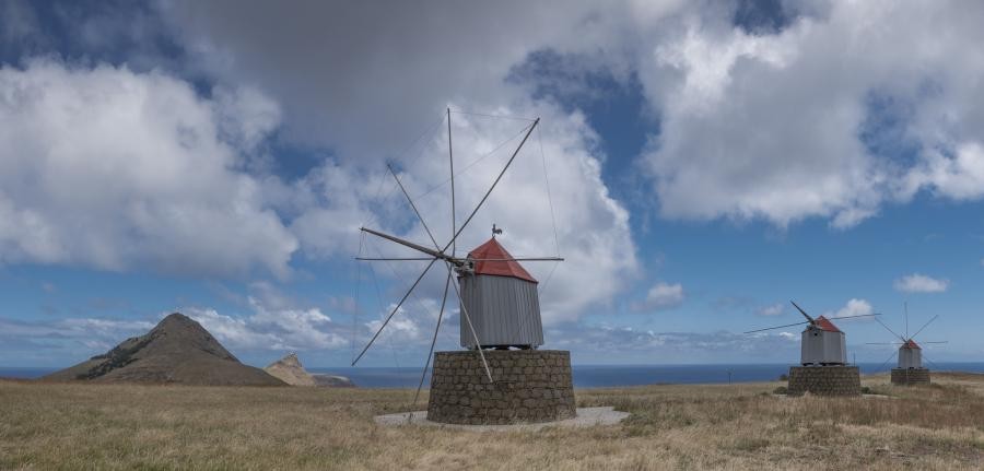 CT9/DF1ZA Community mills, Porto Santo Island, Madeira Island.