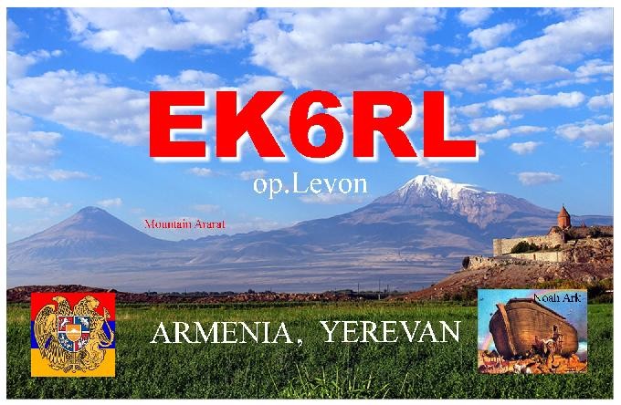 EK6RL Levon Harutyunyan, Yerevan, Armenia