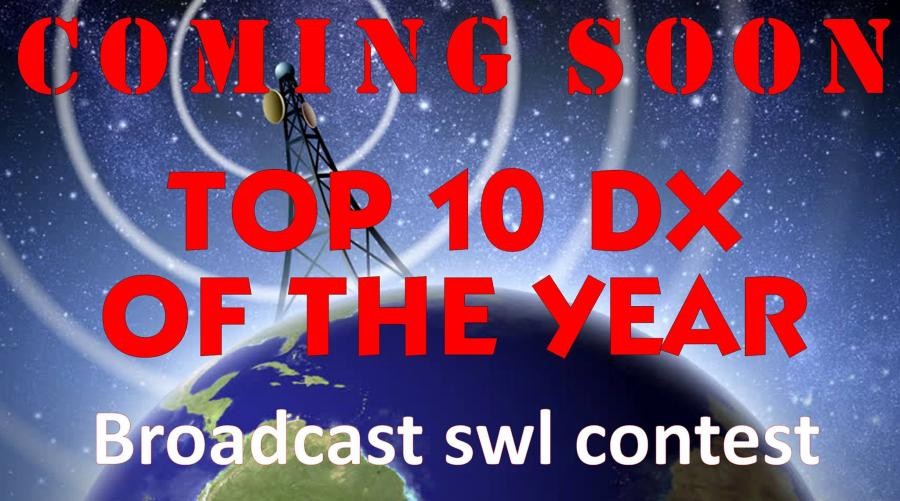 The TOP DX Radioclub TOP 10 DX of The Year Broadcast SWL Contest