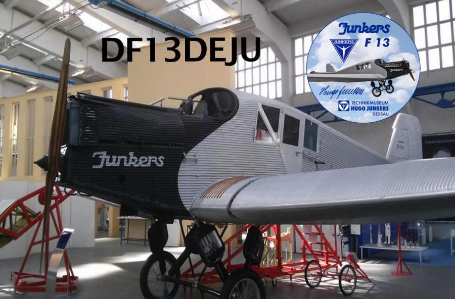 DF13DEJU Dessay Rosslau, Germany Junkers F 13