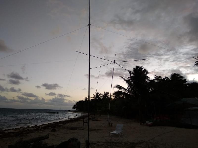 H7/RM0F H7/R4WAA H7/RZ3FW YN4RRC H7/RC5A Corn Islands Antennas Europe Long Path