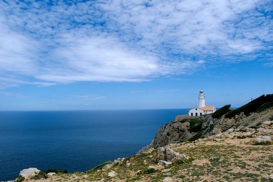 EA6/DK1XAM Lighthouse Cala Rajada, Mallorca Island, Balearic Islands.