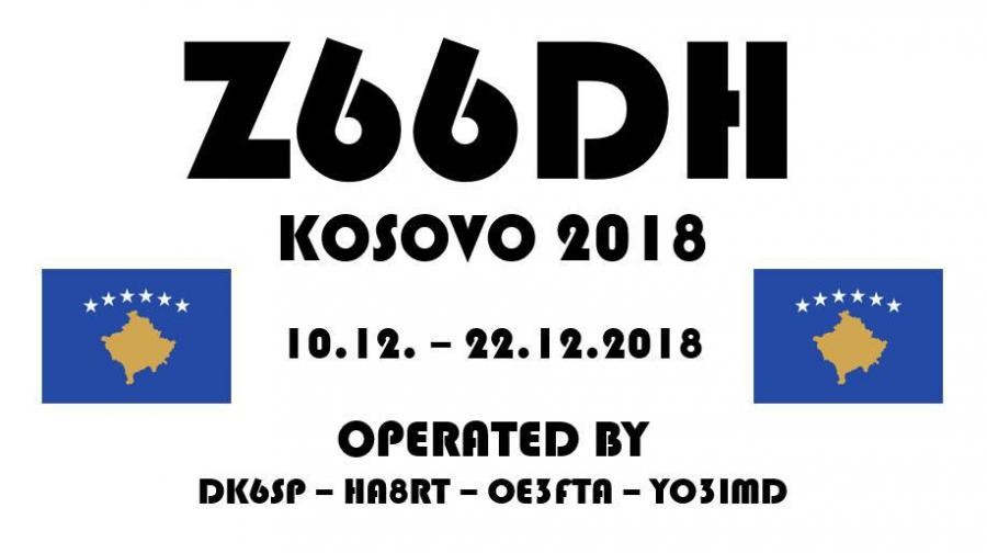 Z66DH Kosovo DX Pedition Logo