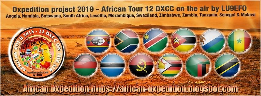 LU9EFO Africa Tour