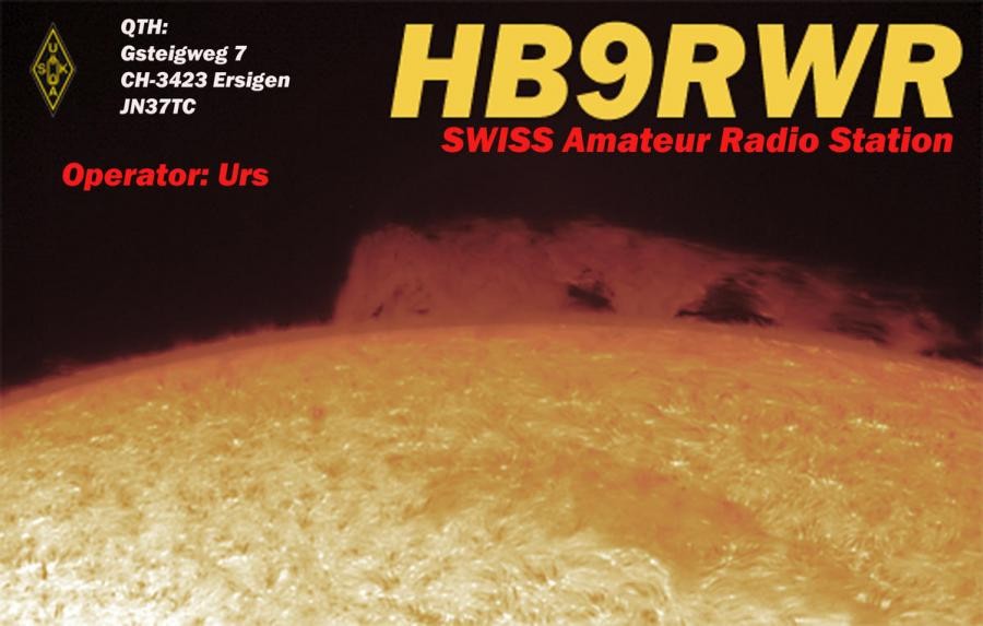 HB90RWR Urs Fluekiger, Ersigen, Switzerland