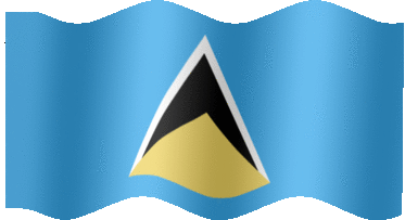 J62P/40 Saint Lucia Island Flag