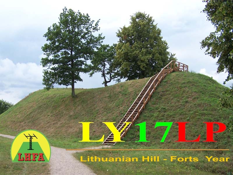 LY17LP Lithuanian Hill Forts QSL