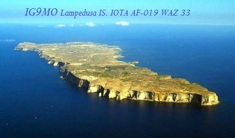 IG9MO Lampedusa Island DX News