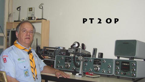 PS50Y Orlando Perez Filho, Brasilia, Brazil. Radio Room Shack.