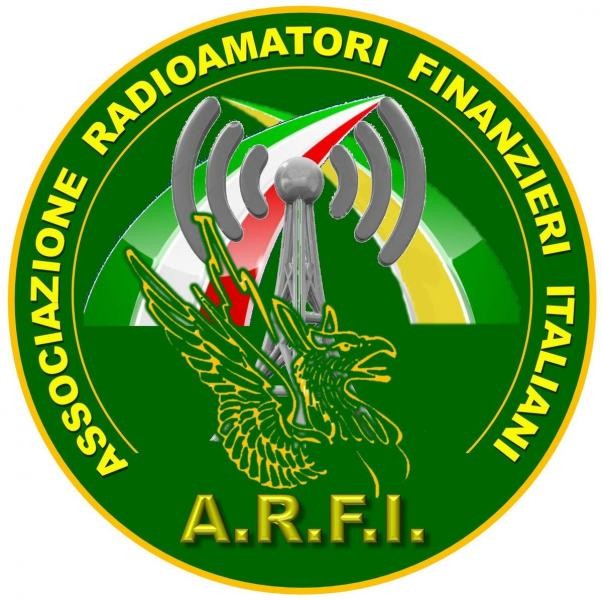 IQ0JV Associazione Finanzieri Radioamatori Italiano, Terni, Italy. Logo