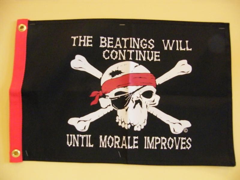 Beating will continue until moral improves
