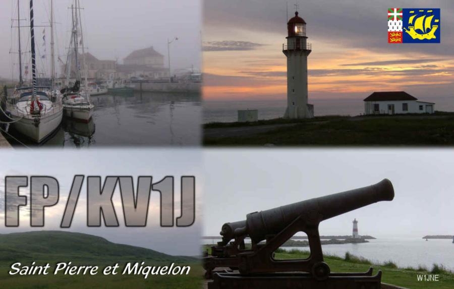 FP/KV1J Miquelon Island Satellite Communication