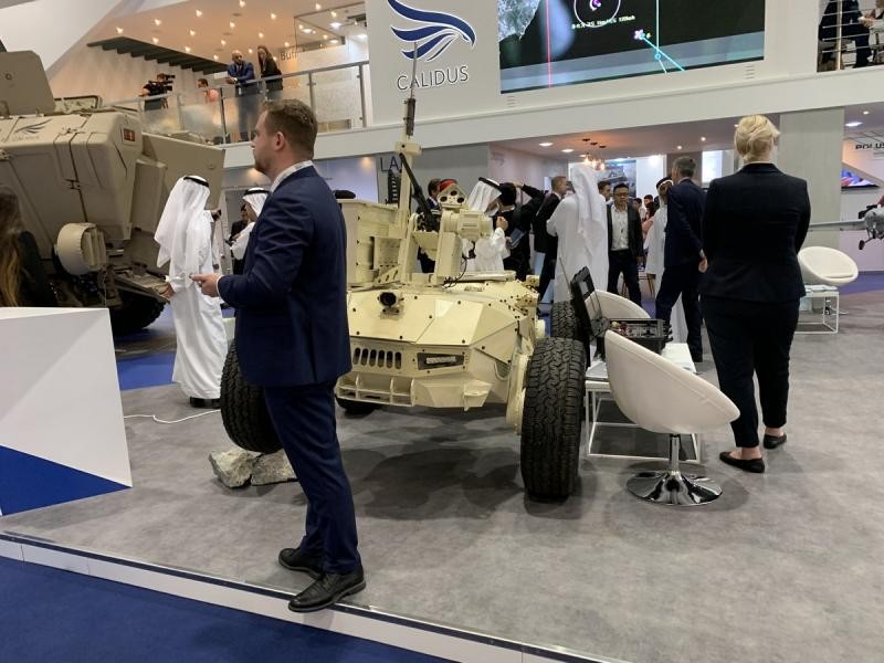 Calidus on IDEX 2019 International Defence Exhibition Abu Dhabi, United Arab Emirates,