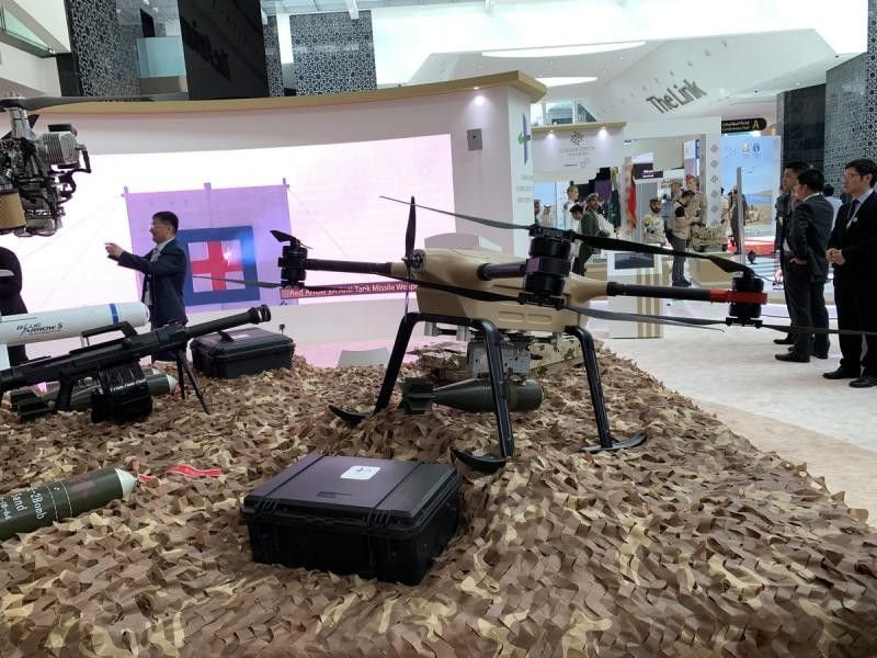 *China Emirates Science and Technology Innovation Laboratory on IDEX 2019 International Defence Exhibition Abu Dhabi, United Arab Emirates. Image 4