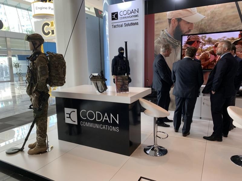Codan Communications on IDEX 2019 International Defence Exhibition Abu Dhabi, United Arab Emirates. Image 3