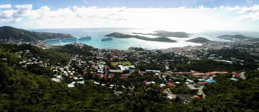 KP2/AA1BU The beautiful island of St. Thomas, US Virgin Islands.