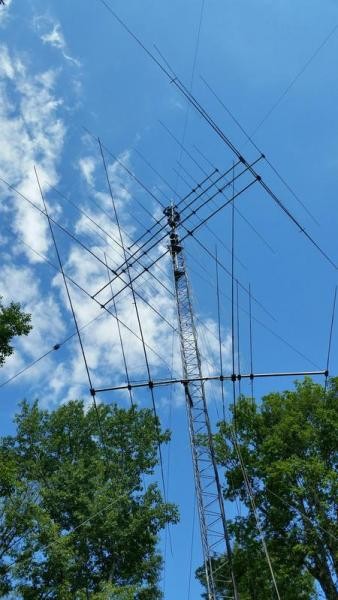 K2TTT Jay Rodaman, Rockaway, New Jersey, USA. Antennas