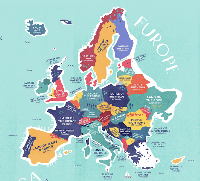European Map Credit Card Compare