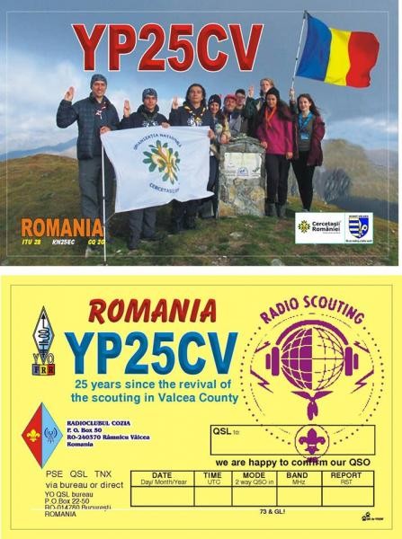 YP25CV Association Cozia Radioclub, Ramnicu Valcea, Romania