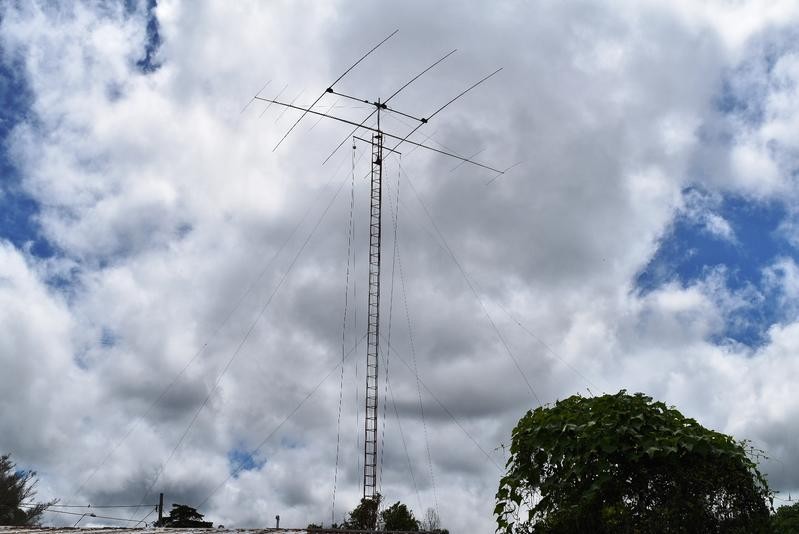 3E3E Robert Robertson, Volcan, Panama Antennas